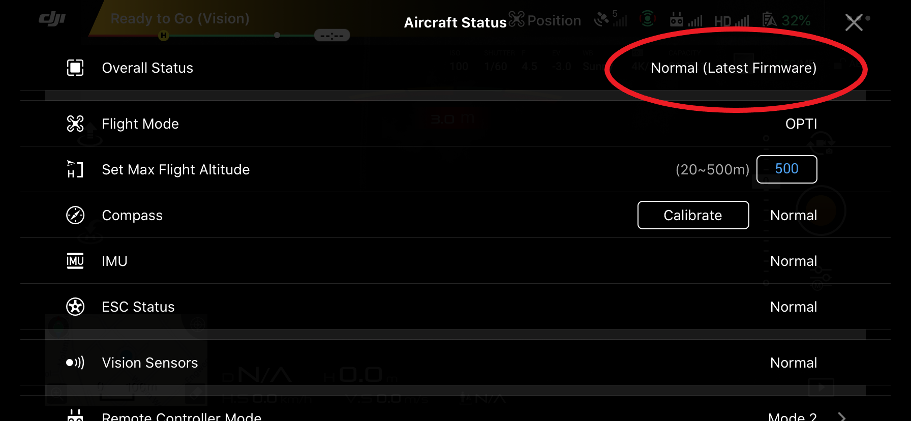 firmware DJI GO 4 app Mavic 2 Pro