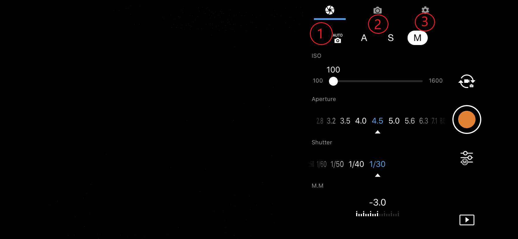 de camera-instellingen in de DJI-app kun je op verschllende manieren instellen DJI GO 4 app camera-instellingen