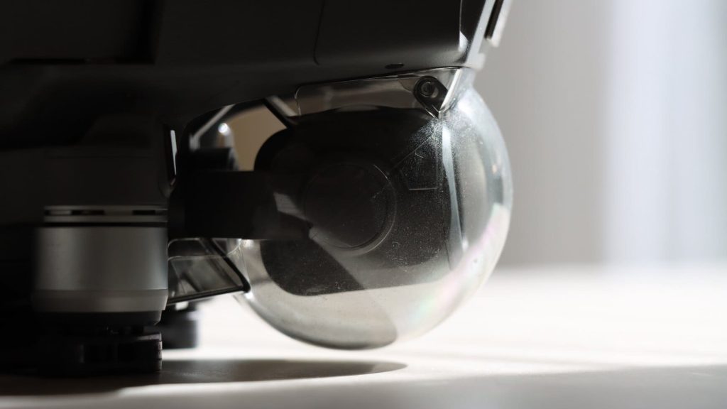drone camera gimbalbeschermer op tafel drone camera gimbalbeschermer op tafel