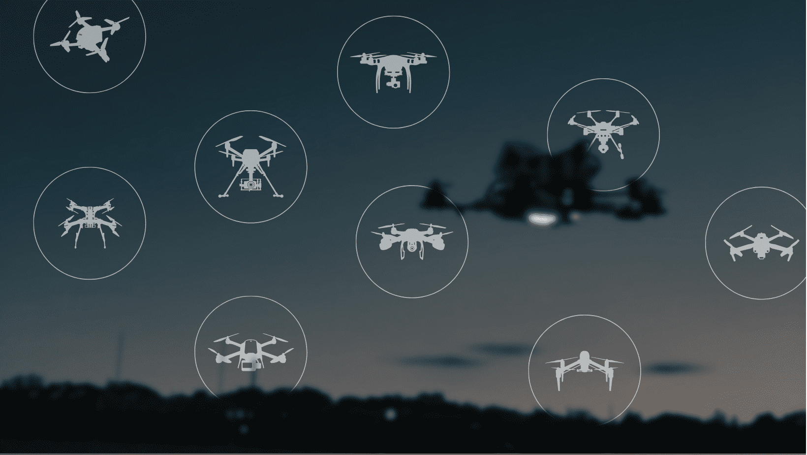Alle soorten drones