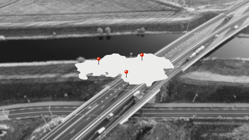 Drone locaties in Brabant