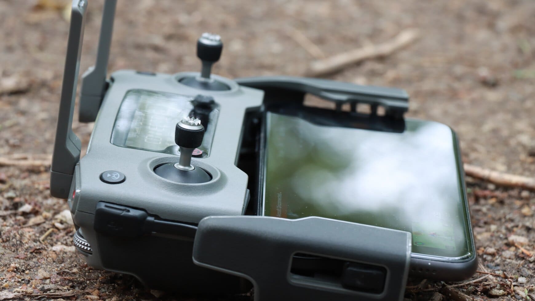 drone controller op de grond leren vliegen