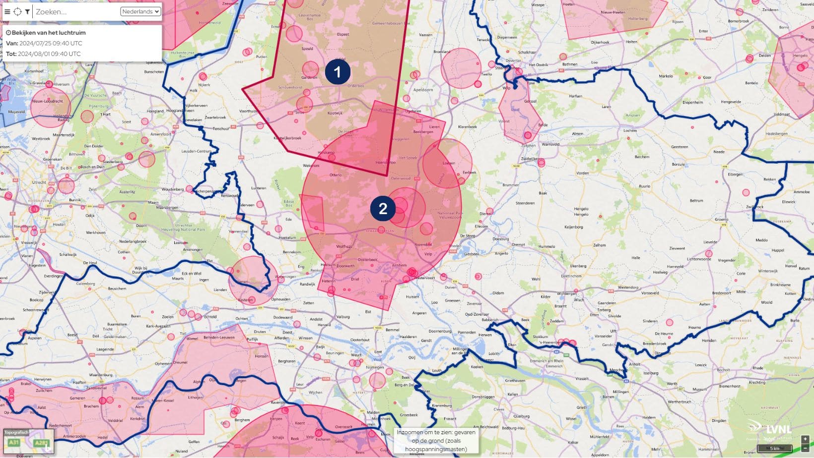 no fly zones gelderland verboden drones no fly zones gelderland verboden drones