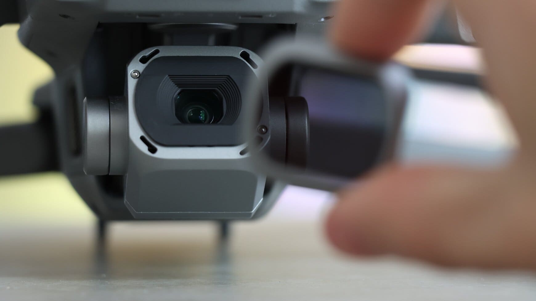 drone camera voor fotografie met nd filter