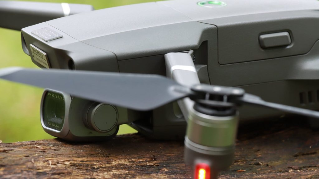 drone voorkant wordt verhuurd