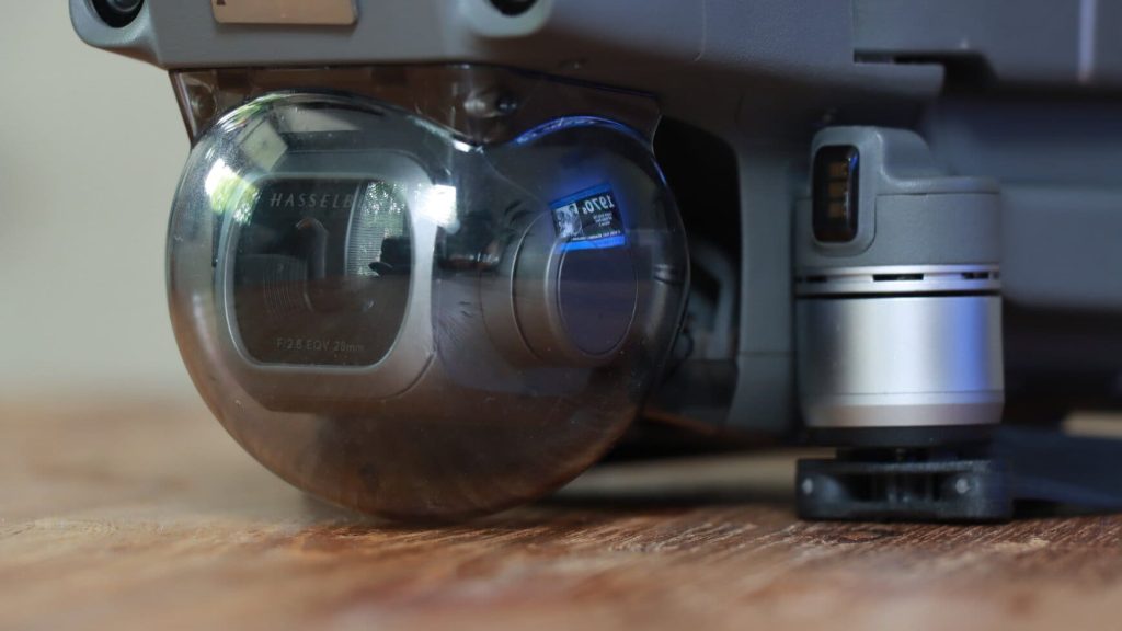 filmen met drone camera