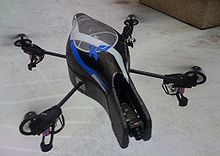 eerste ready to fly drone op de markt Parrot AR drone